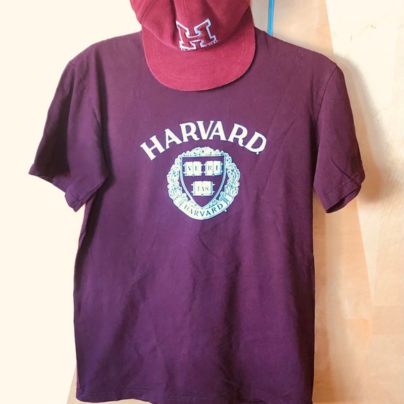Champion Other - Harvard University Seal Maroon T-Shirt and Hat